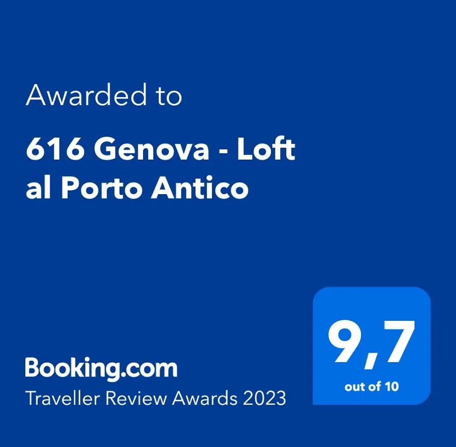 616 Genova - Loft Al Porto Antico Apartment